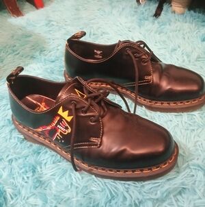 Basquiat Leather Oxford Laceups